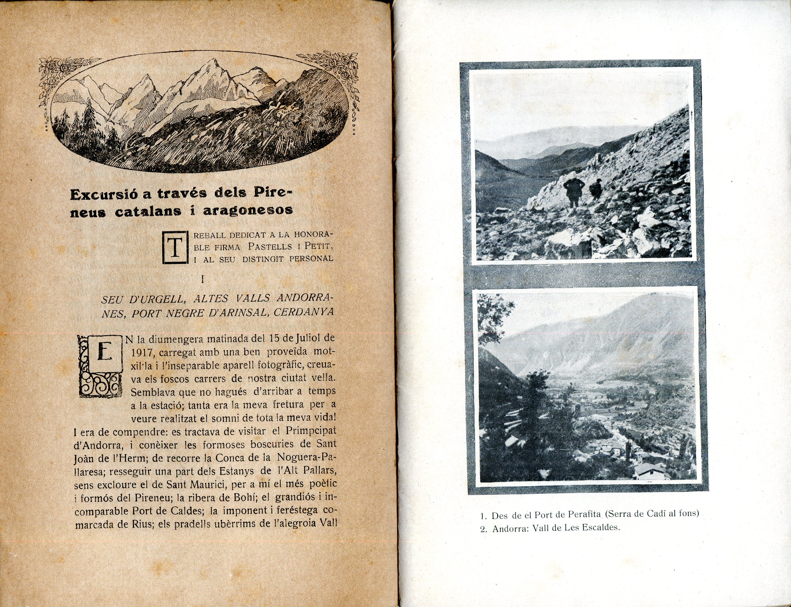 Excursió a través dels Pirineus catalans i aragonesos - Miniatura 2